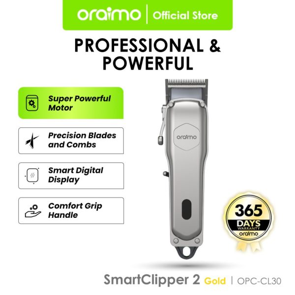 Oraimo SmartClipper2 Super Powerful Professional Cordless Hair Clipper 150-min Working Time OPC-CL30
