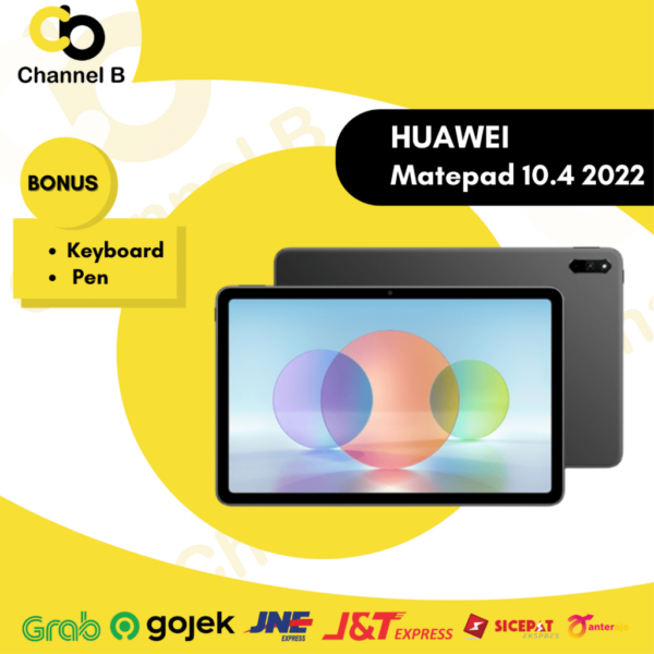 Huawei MatePad 10.4 [ 2022 ] 4GB/128GB Matte Gray - Garansi Resmi