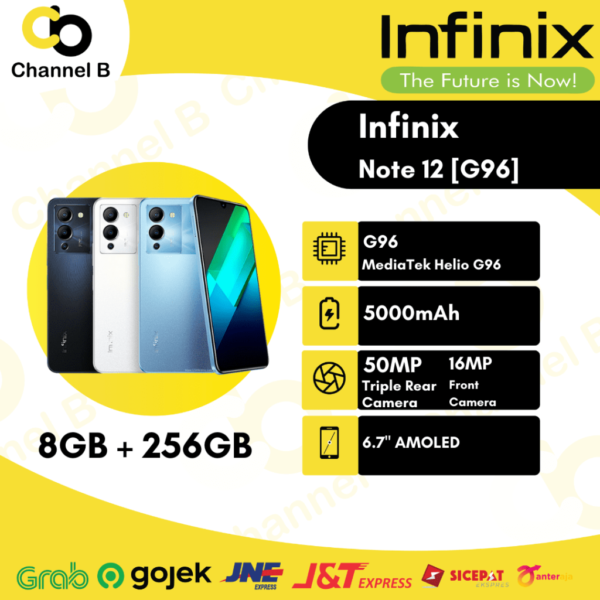 Infinix Note 12 G96 [X670] Smartphone ( Ram 8GB / Rom 256GB ) Garansi Resmi
