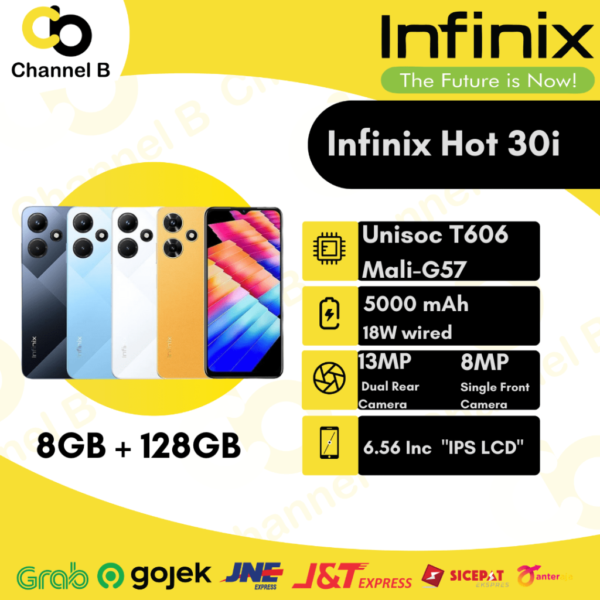 Infinix Hot 30i [ 8GB / 128GB ] Smartphone - Garansi Resmi