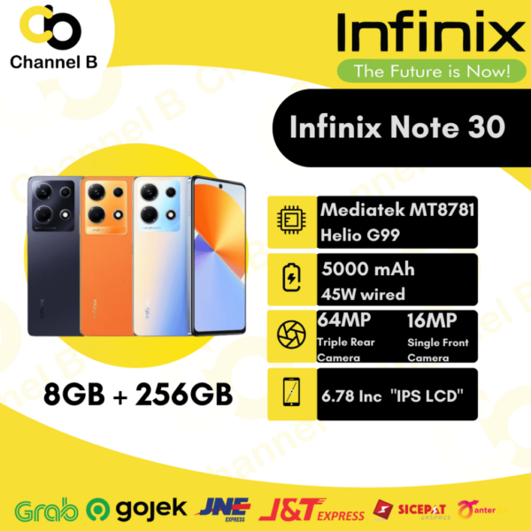 Infinix Note 30 [ 8GB / 256GB ] Smartphone - Garansi Resmi