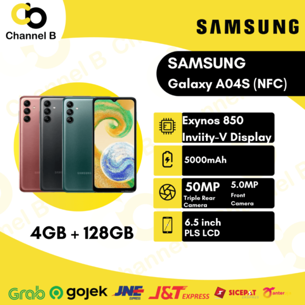 Samsung Galaxy A04s [ 4GB / 128GB ] Smartphone - Garansi Resmi