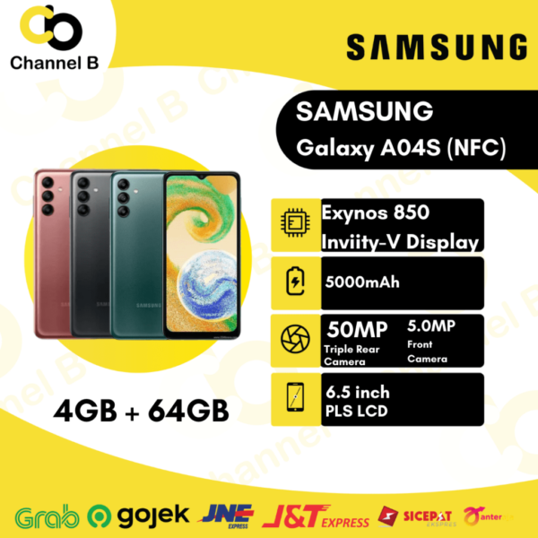 Samsung Galaxy A04s [ 4GB / 64GB ] Smartphone - Garansi Resmi