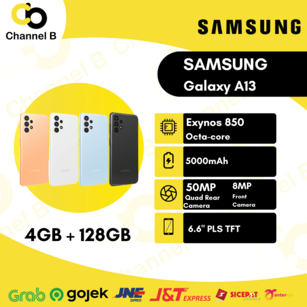 Samsung Galaxy A13 LTE Smartphone [4GB/128GB] Garansi Resmi