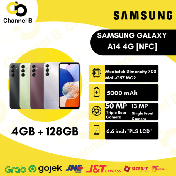 Samsung Galaxy A14 4G [4GB/128GB] Garansi Resmi