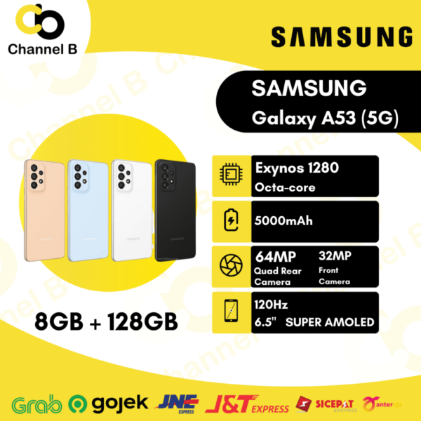 Samsung Galaxy A53 5G Smartphone [8GB/128GB] Garansi Resmi