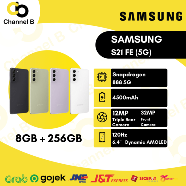 Samsung Galaxy S21 FE [5G] Smartphone 8GB/256GB - Garansi Resmi
