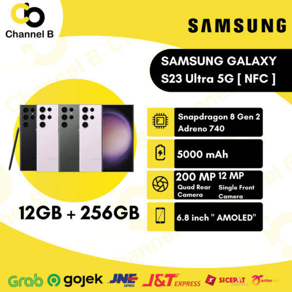 Samsung Galaxy S23 ULTRA 5G [12GB/256GB] Garansi Resmi