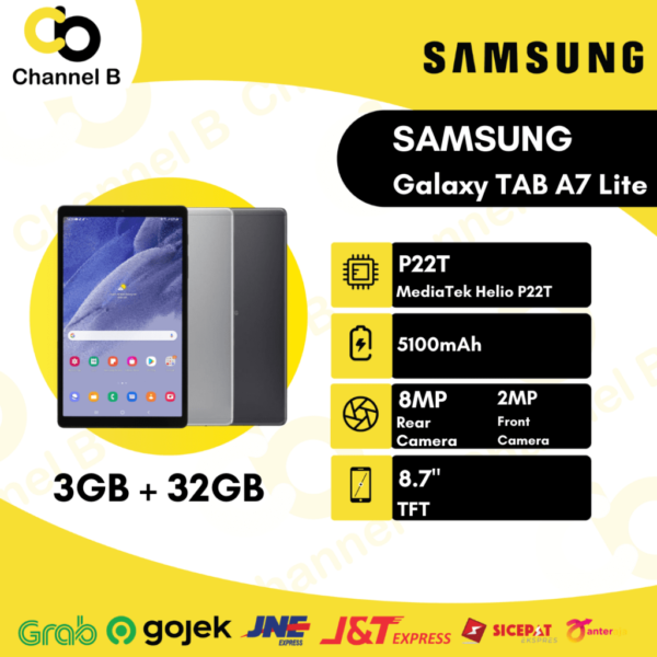 Samsung Galaxy Tab A7 Lite 3GB / 32GB - Garansi Resmi