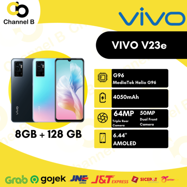 VIVO V23e Smartphone ( Ram 8GB / Rom 128GB ) Garansi Resmi