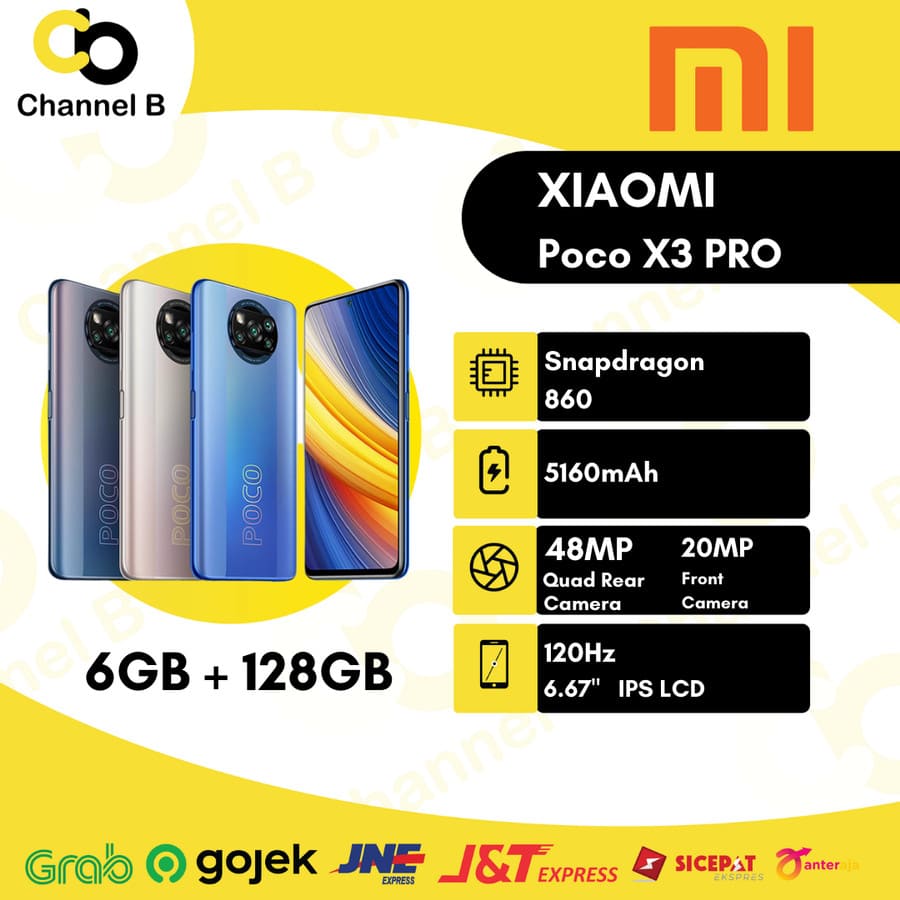 Xiaomi Poco X3 Pro 6/128GB- Garansi Resmi