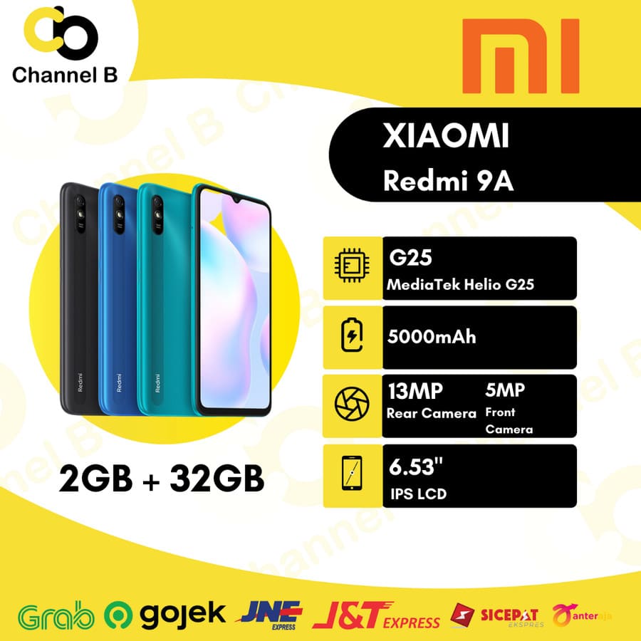 Xiaomi Redmi 9A - Smartphone ( Ram 2GB / 32GB )