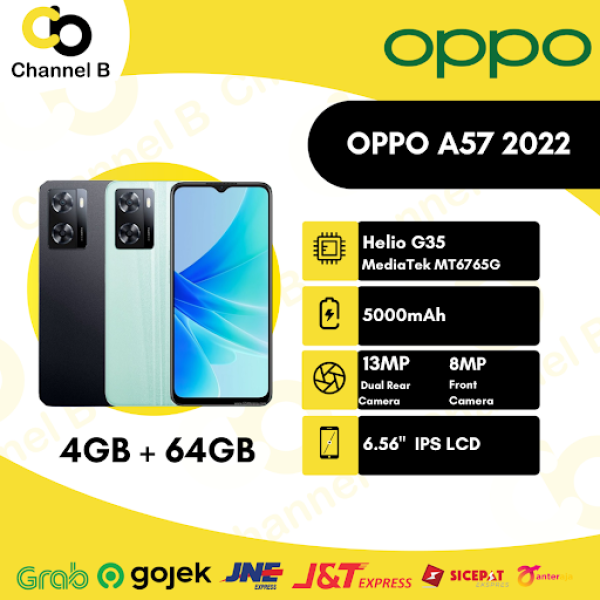 Oppo A57 [ 4GB / 64GB ] Smartphone - Garansi Resmi