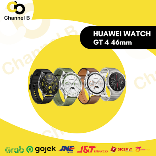 HUAWEI Watch GT 4 (46mm) Phoinix Black - Garansi Resmi