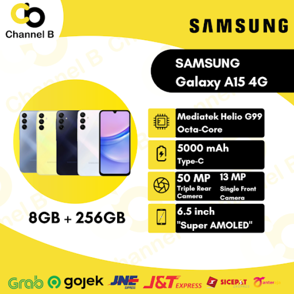 Samsung Galaxy A15 [ 8GB / 256GB ] Smatphone - Garansi Resmi