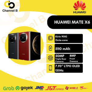HUAWEI Mate X6 Smartphone [ 12GB / 512GB ) Ultra Slim and Durable | Ultra Chroma Camera | Ultra-long Battery Life - Garansi Resmi