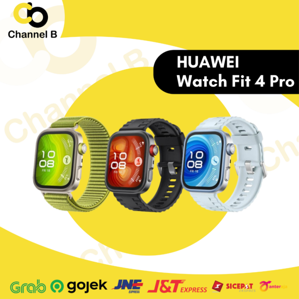 HUAWEI WATCH FIT 4 Pro | Sapphire Glass & Titanium | Pro-Level Outdoor Sports | ECG | 10-Day Battery Life - Garansi Resmi