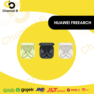 HUAWEI FreeArc TWS Earphone | Earphone Olahraga Nyaman dengan Suara Sejernih Kristal | Tahan Air IP57 - Garansi Resmi