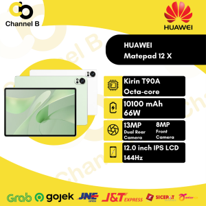 HUAWEI MatePad 12 X Tablet [ 12GB / 256GB ] | PC-level WPS Office | PaperMatte Display | GoPaint | 66 W SuperCharge - Garansi Resmi