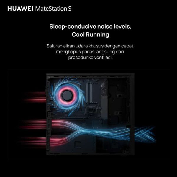 HUAWEI MateStation S Ryzen 5 4600G Processor | 8GB DDR4 | 256GB SSD - Gambar 9
