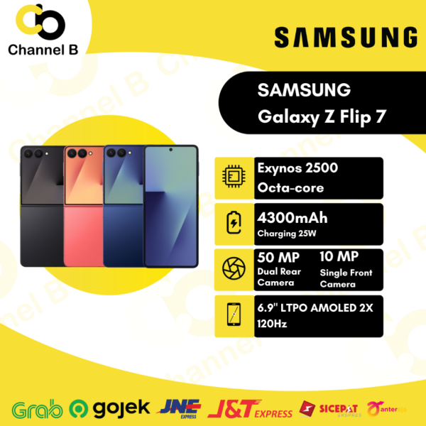 Samsung Galaxy Z Flip7 [ 12GB / 256GB ] Smartphone - Garansi Resmi