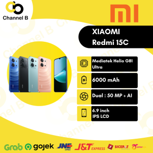 Xiaomi Redmi 15C [ 6GB / 128GB ] Smartphone -Garansi Resmi