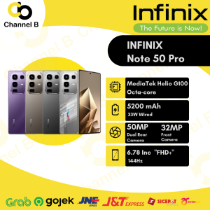 Infinix Note 50 Pro 4G Smartphone [ 8GB / 256GB ] Garansi Resmi
