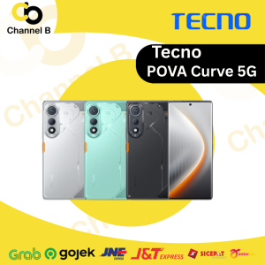 Tecno POVA Curve 5G [ 8GB / 256GB ] Smartphone - Garansi Resmi