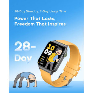 oraimo x Tahilalats Smartwatch Watch 6 Max OSW-8001N 1.83"TFT Full Touch Screen Jam Tangan Bluetooth With AI Dial 105+ Mode Olahraga Sport Waterproof IP68