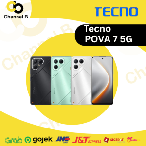 Tecno POVA 7 5G [ 8GB / 128GB ] Smartphone- Garansi Resmi