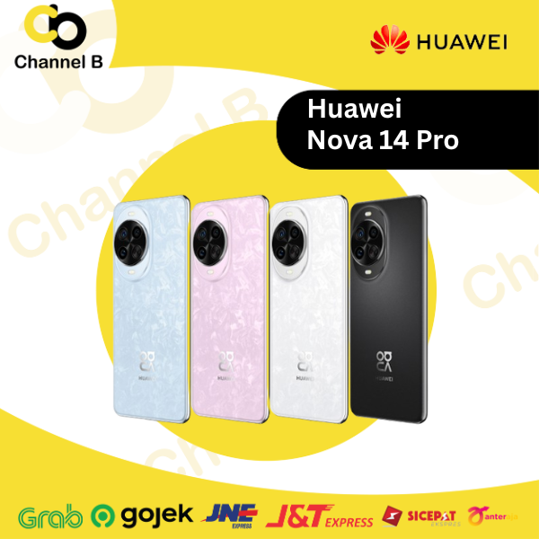 Huawei NOVA 14 Pro [ 12GB / 512GB ] Smartphone l True-to-Life Color Camera | 50 MP Front Dual Camera l Smart AI | 100W - Garansi Resmi