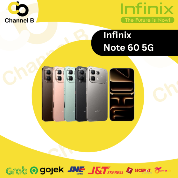Infinix Note 60 5G [ 8GB / 256GB ] Smartphone - Garansi Resmi