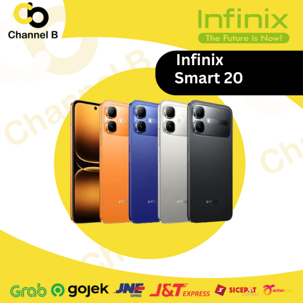 Infinix SMART 20 [ 4GB / 128GB ] Smartphone - Garansi Resmi