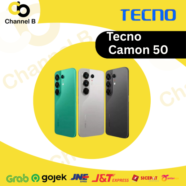 Tecno Camon 50 4G [ 8GB / 128GB ] Smartphone - Garansi Resmi