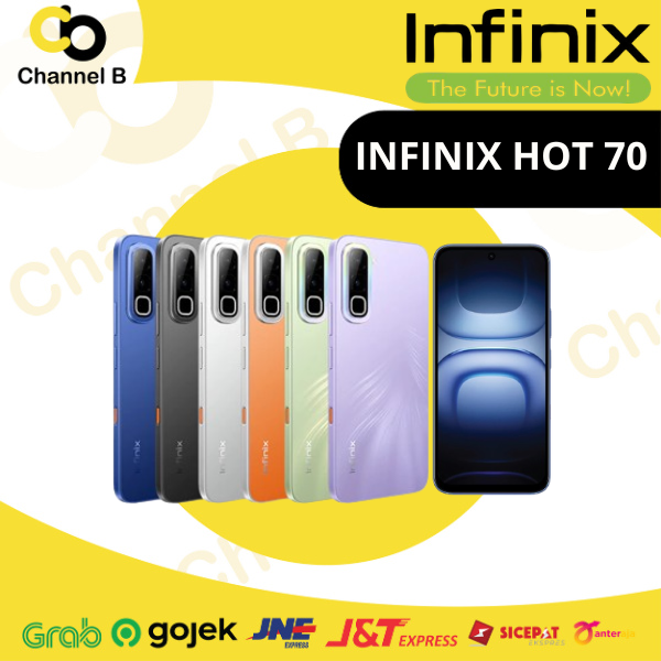 INFINIX HOT 70 [4GB/128GB | 6GB/128GB] - Garansi Resmi