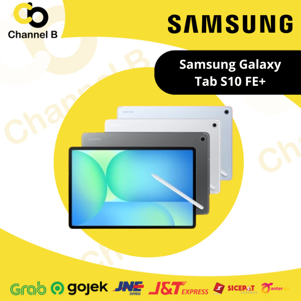 Samsung Galaxy Tab S10 FE + [ 12/256GB ] | Tablet AI | Galaxy AI | Layar besar - Garansi Resmi