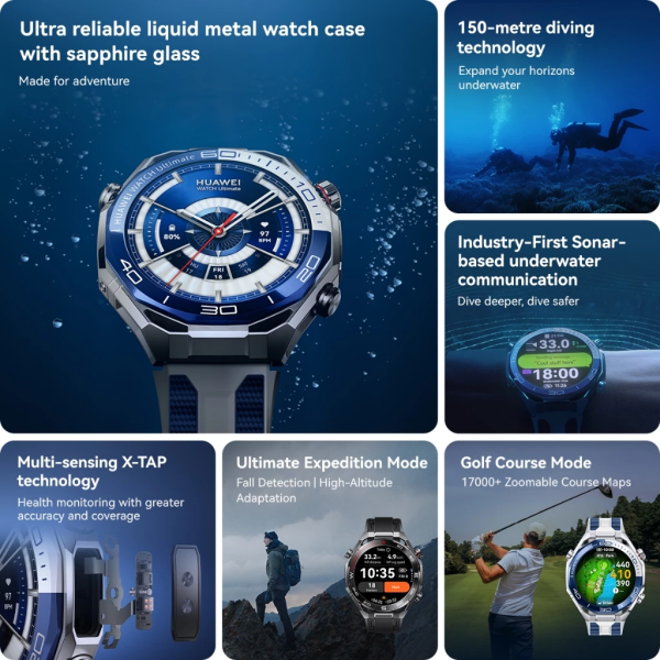 HUAWEI WATCH Ultimate 2 Smartwatch - Garansi Resmi