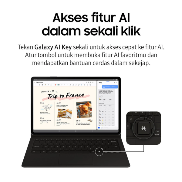 Samsung Galaxy Tab S10 FE ( 8/128GB ) | Tablet AI | Galaxy AI | Layar besar - Garansi Resmi