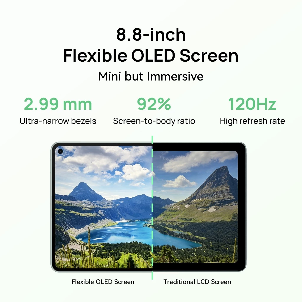 HUAWEI MatePad Mini 12GB + 256GB Tablet | Ultra-light, Ultra-thin | 8.8" Flexible OLED PaperMatte Display | AI WPS Office 3.0 - Garansi Resmi - Gambar 3